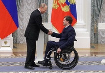 Сегодня в Кремле состоялось награждение Михаила Терентьева государственной наградой в области правозащитной деятельности  