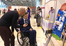 Михаил Терентьев посетил IV национальный чемпионат по профессиональному мастерству среди инвалидов «Абилимпикс»